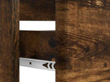 Bathroom Sink Cabinet BREDA Smoked Oak 82 x 41x 59 cm 897460