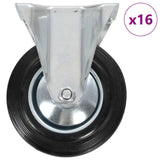 16 pcs Fixed Casters 160 mm 277983