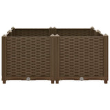Raised Bed 80x80x38 cm Polypropylene 316525