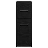 Bathroom Furniture Set Wall-mounted Black Oak 22 x 44 x 61.5 cm 871633