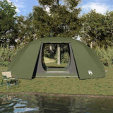 Fishing Tent with Roof Olive Green 514 x 465 x 187 cm 4100661