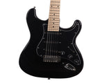 GST Stylish Electric Guitar Kit with Black Pickguard Black 34861087