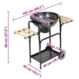 Charcoal Kettle Barbecue Louisiana 40448
