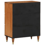 Side Cabinets 2 pcs 60x33x75 cm Solid Wood Mango 3206309