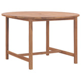 Garden Dining Table 110x75 cm Solid Wood Teak 318476