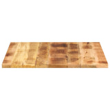 Table Top 70x70x1.5 cm Square Solid Wood Rough Mango 371340