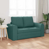 Sofa Bed Dark green 148 x 71 x 83 cm Fabric 4106677