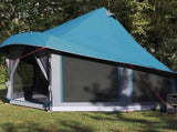 Tipi Tent with Roof Blue 404 x 370 x 270 cm Taffeta 42000964