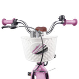 Kids Bike 18 Inches for 5-7 Years Old Light Pink 42009575