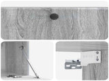 Wall-Mounted TV Cabinet 98 x 41 x 30 cm Grey Sonoma 899211