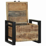 Storage Chests Brown 40 x 30 x 30 cm Solid Mango wood 4015969