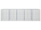 Gabion with 5 mm Wire and 5x5 cm Mesh 500x50x200 cm 3464308