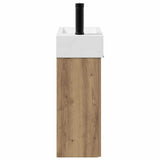Bathroom Vanity Unit with Tap Artisan Oak 45.5 x 22.5 x 84 cm 889432