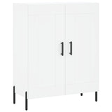 Highboard White 69.5x34x180 cm Engineered Wood 3198345