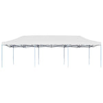 Folding Pop-up Party Tent 3x9 m White 48872