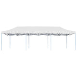 Folding Pop-up Party Tent 3x9 m White 48872