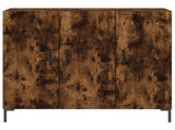 Sideboard Smoked Oak 90x34x80 cm Engineered Wood 828113