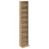 CD Cabinet Artisan Oak 33 x 23.5 x 175 cm Engineered Wood 8012656