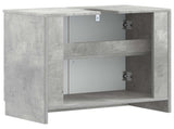Bathroom Sink Cabinet UTRECHT Concrete Grey 59.5 x 31.5x 59 cm 897668
