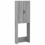 Toilet Cabinet UTRECHT Grey Sonoma 66 x 25.5 x 190 cm 897801