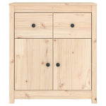 Sideboard 70x35x80 cm Solid Wood Pine 813749