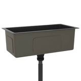 Handmade Kitchen Sink Black Stainless Steel 51505