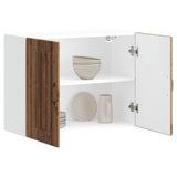 Kitchen Wall Cabinet "Lucca" Old Wood Engineered Wood 853835