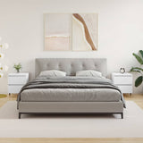 Bedside Cabinets 2 pcs White 40x35x50 cm Engineered Wood 826861