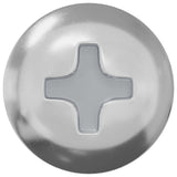 Wood Screws 9231 pcs Silver Steel 864528