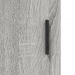 Highboard Grey Sonoma 69.5x34x180 cm Engineered Wood 3189979