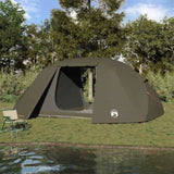 Fishing Tent Brown 514 x 465 x 187 cm Polyester and Fiberglass 4100662