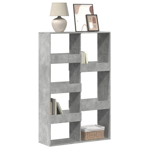Bookcase Concrete Grey 100x33x155.5 cm Engineered Wood 3309396