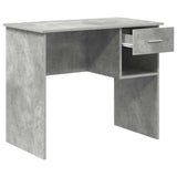 Desk with Drawer Concrete Grey 90 x 49 x 75 cm Engineered Wood 869269