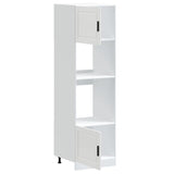 Oven Cabinets 2 pcs Porto White Engineered Wood 3315051