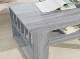 Coffee Table Grey Sonoma 66 x 49.5 x 45 cm Engineered Wood 8000121
