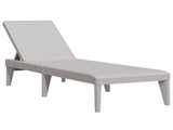 Sun Lounger Grey 186x60x29 cm PP 364218
