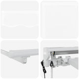 Retractable Awning White 400 x 200 cm Polyester and Metal 3329866