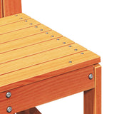 Garden Chair Wax Brown 50.5x55x77 cm Solid Wood Pine 844660