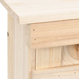 Sparrow House with 5 Rooms 68x15x21 cm Firwood 47245