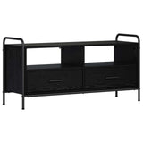 TV Cabinet 99.5 x 33 x 50 cm Black Oak Engineered Wood 8013692