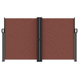 Retractable Side Awning Brown 140x1000 cm 4004719