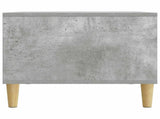 Coffee Table Concrete Grey 90 x 50 x 40 cm Engineered Wood 894728