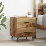 Bedside Cabinet Old Wood 40 x 35 x 47.5 cm Engineered Wood 882042