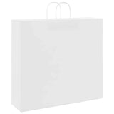 Paper Bags 250 pcs with Handles White 54x15x49 cm 4101626