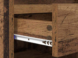 Shoe Cabinet Old Wood 102 x 36 x 60 cm Engineered Wood 881033
