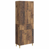 Cabinet Set 2 pcs Old Wood Engineered Wood 3416752