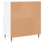 ZNTS Sideboard White 60x35x70 cm Engineered Wood 831180