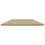 Gazebo Canopy Cover 6 x 3 m Beige Polyester 190 900398