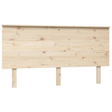 Bed Headboard 154x6x82.5 cm Solid Wood Pine 819175