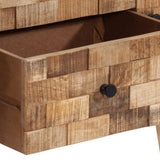 Sideboard 110x30x70 cm Solid Wood Mango 376063